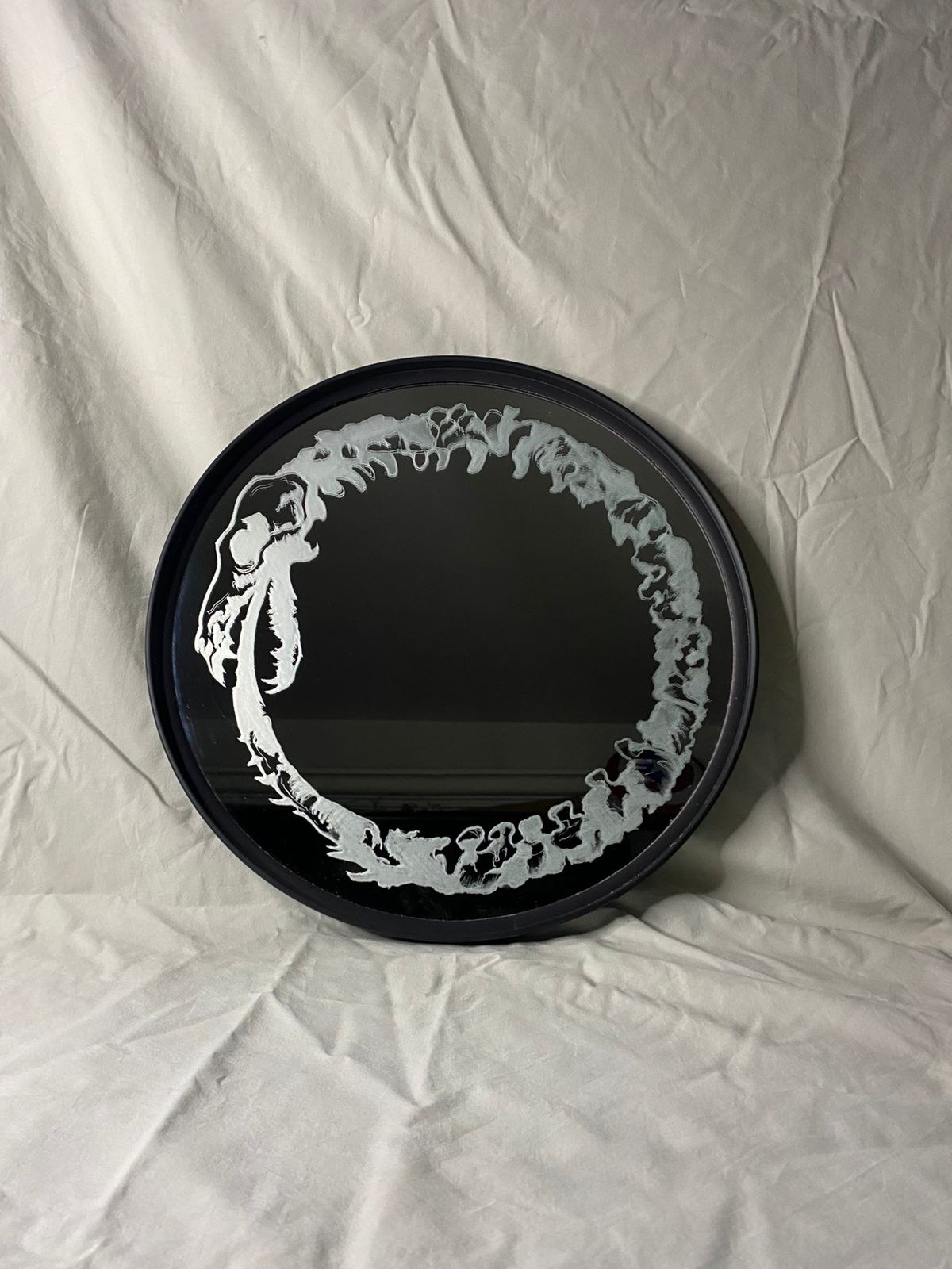 Trabajo de grabado en vidrio 2